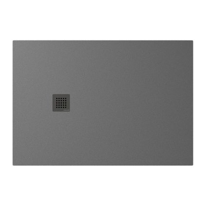 499388 polysan treneca sprchova vanicka z liateho mramoru s moznostou upravy rozmeru 130x90cm siva matna 84308 31