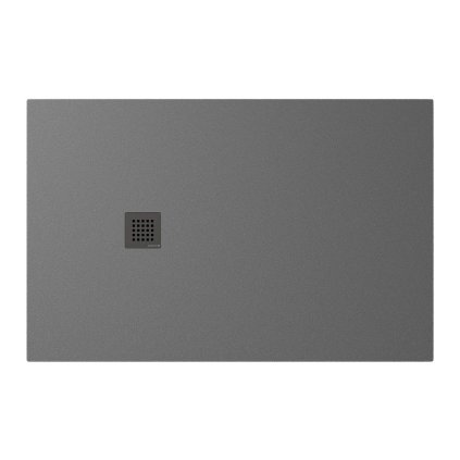 499397 polysan treneca sprchova vanicka z liateho mramoru s moznostou upravy rozmeru 140x90cm siva matna 84309 31