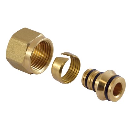 Novaservis, Kompressziós szerelvény 1/2"- AL-PEX táska 2 db, ZL15PEXAL