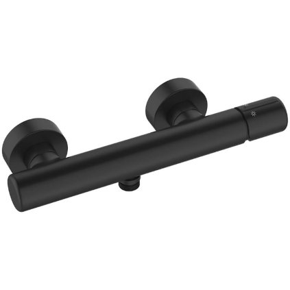 440609 laveo pretto nastenna termostaticka sprchova bateria 150mm cierna matna lav bao 740d
