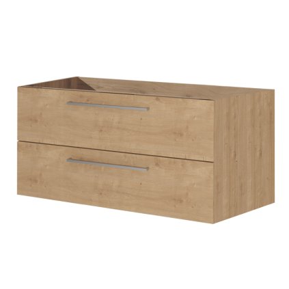 Mereo, Bino, fürdőszoba szekrény 121 cm, fehér, MER-CN623S