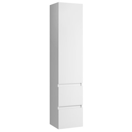 Aqualine, PANEDA szekrény magas 35x165x31cm, fehér, bal/jobb, PN165