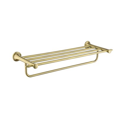 Ferro - Nagyméretű törölközőtartó függönnyel ANTICA, bronz, AAI35BR