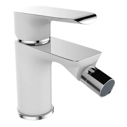 Laveo Alea, bidé csaptelep h-145, fehér-króm, LAV-BLE_632D