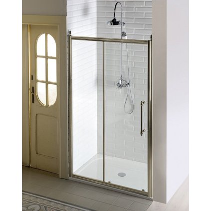 111069 gelco antique sprchove dvere posuvne 1100mm cire sklo bronz gq4211c