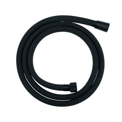 Laveo Pretto, szilikon zuhanycső 150 cm, fekete, LAV-CRP_74PD