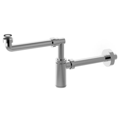 Bonomini, KING helytakarékos mosogatócsapda, 5/4"-32, ABS/króm, 0595SP25K7