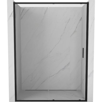 529387 11 mexen exo posuvne dvere do otvoru 150x200 cm 6mm cire sklo cierny profil 8151 150 000 70 00