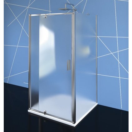 Polysan EASY, 3 falas zuhanykabin 900-1000x700mm, forgóajtós bal/jobb változat, Téglaüveg, EL1738EL3138EL3138