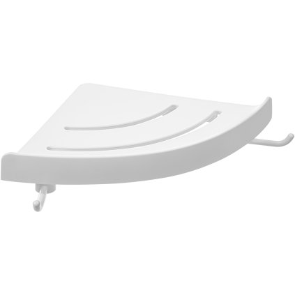 Kuchinox APO, sarok fali polc éllel 244x244x48 mm, fehér matt, LAV-AKA_604T