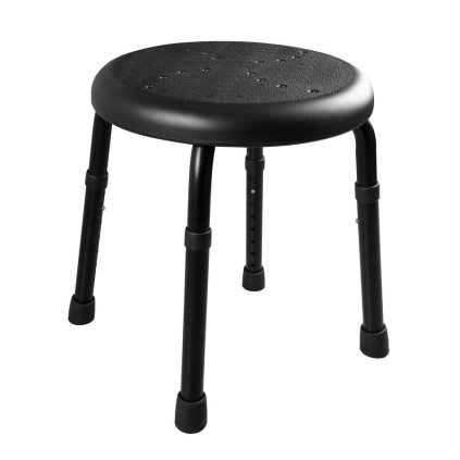 544288 ridder handicap sedatko do kupelne priemer 45cm cierna a170110
