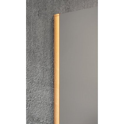 Gelco, VARIO fali profil 200mm zuhanyparavánhoz 8mm üveghez, arany, GX1016