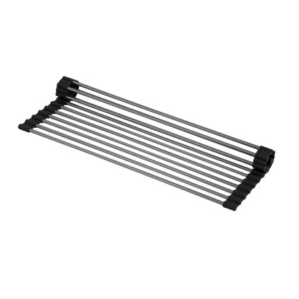 552757 gamma rolovacia rohoz na drez 41 5 x 26 5 cm cierna gma or bk
