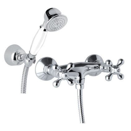 556558 3 mereo sprchova nastenna bateria retro viktorie s prislusenstvom chrom mer cbl601