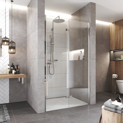 556903 5 mereo zalamovaci sprchove dvere novea chrom alu sklo cire prave prevedenie mer ck10833zp