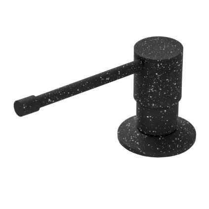 Gamma Top, mosogatószer adagoló mosogatóhoz 400ml, fekete pettyes, GMA-DOZL-BP