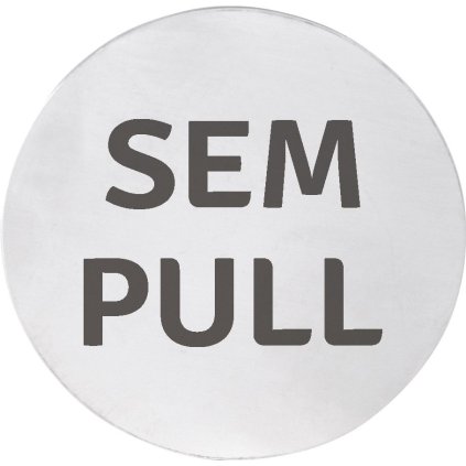 558718 sapho cedula sem pull priemer 75mm nerez mat xp126