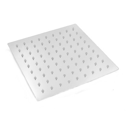 Gamma Round, négyzet alakú rozsdamentes acél zuhanyfej 30x30 cm, króm, GMA-KAT00245