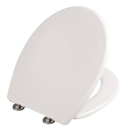 Gamma Sines, WC-ülőke 418(467)x378mm, polipropilén, lassan záródó, fehér, GMA-D1