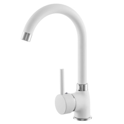 Gamma Beta, önálló mosogató csaptelep, fehér, GMA-BB-WH