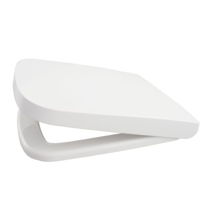 Gamma Viana, lassan záródó WC-ülőke, duroplast, EasyClean, fehér fényes, GMA-D6