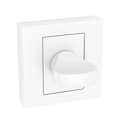 Kuchinox, fogantyú rozetta WC zárhoz, fehér, LAV-LK5_603A