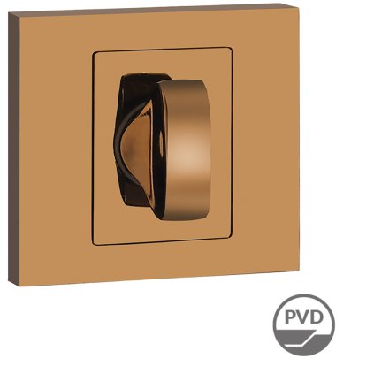 Kuchinox, fogantyú rozetta WC zárhoz, réz matt, LAV-LK5_803A