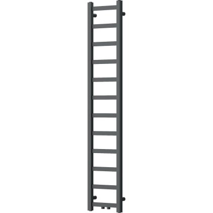 Mexen csavar, fűtőelem 1500 x 300 mm, 295 W, alul és középen, fekete, W126-1500-300-00-70