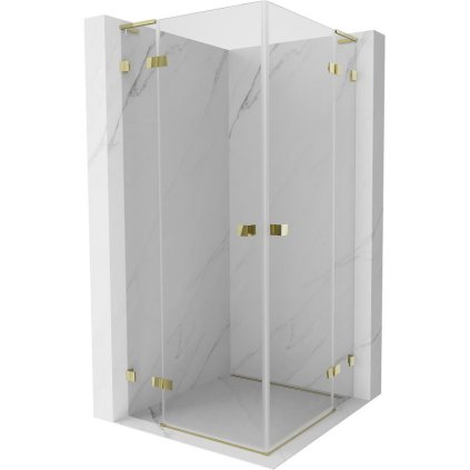 576511 17 mexen lunar l duo vyklopny sprchovy kut 105 x 105 cm 8mm cire sklo zlaty profil 834l 105l 105p 50 00