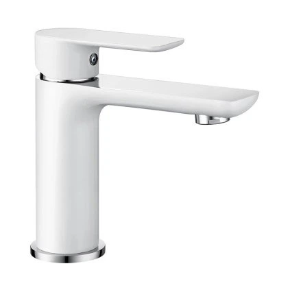 Mexen Alfa mosdócsaptelep, fehér-króm, 745700-02