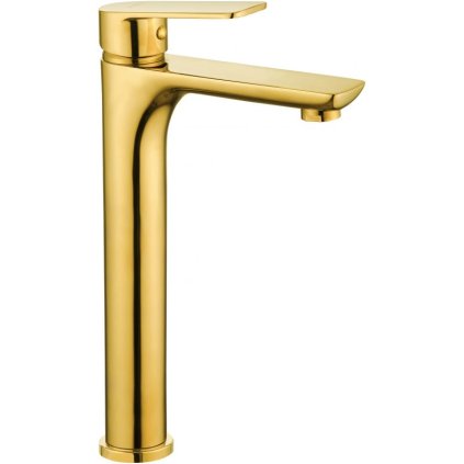 Mexen Alfa, magas mosdócsaptelep, arany, 745710-50