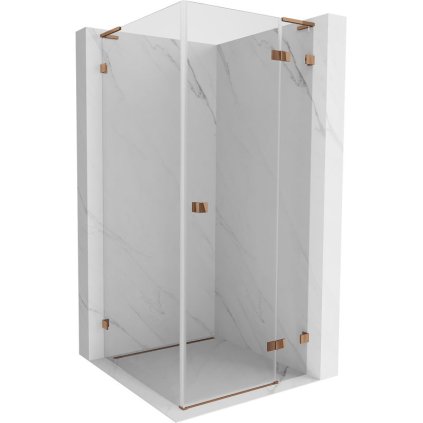 578812 17 mexen lunar l vyklopny sprchovy kut pravy 70 x 70 cm 8mm cire sklo profil ruzove zlato 834l 070 070 60 00 p