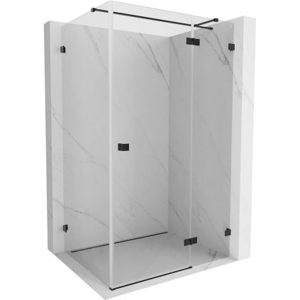 585457 mexen lunar t vyklopny sprchovy kut pravy 115 x 100 cm cire sklo cierna matna 834t 115 100 70 00 p