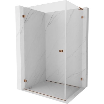 585988 21 mexen lunar b l vyklopny sprchovy kut lavy 100 x 80 cm cire sklo ruzove zlato 832l 100 080 60 00 l