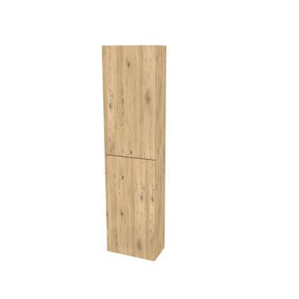 Mereo, Mereo Aira, fürdőszobaszekrény 170 cm magas, balra nyíló, Multidecor, Tölgy San remo homokszín, MER-CN794LNDSAN