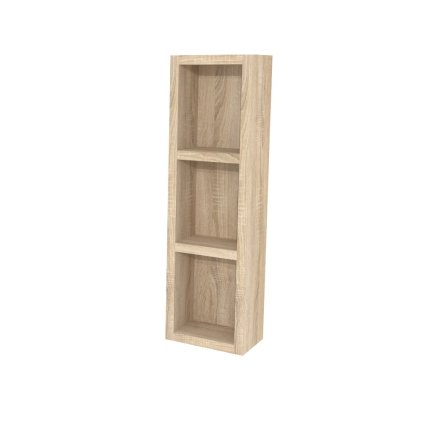 Mereo, Mereo Aira, fürdőszoba szekrény 20 cm, felső, polc, Multidecor, Bardolino tölgy, MER-CN796SDBAR