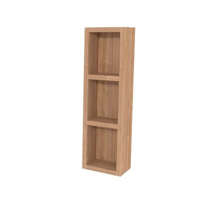 592195 mereo mereo aira kupelnova skrinka 20 cm horna policova multidecor light select walnut mer cn796slsw1