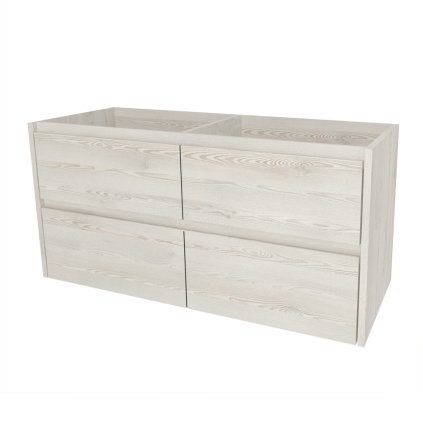 591685 mereo mereo opto kupelnova skrinka 121 cm multidecor white loft pine mer cn993swlp1