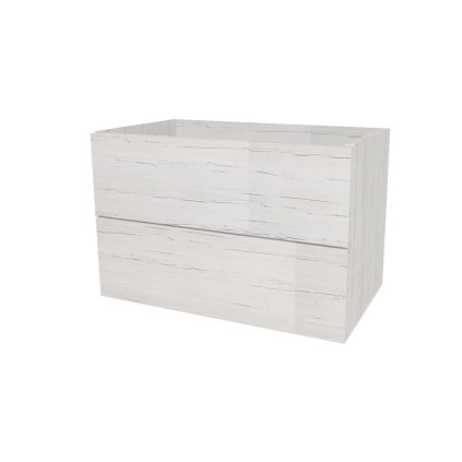 Mereo, Mereo Aira, fürdőszoba szekrény 101 cm, Multidecor, Pino Aurélio, MER-CN792SPINO