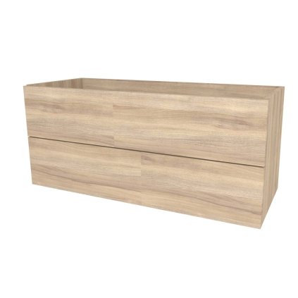 Mereo, Mereo Aira, fürdőszobaszekrény 121 cm, Multidekor, Szőke Liberty Elm, MER-CN793SBLE1