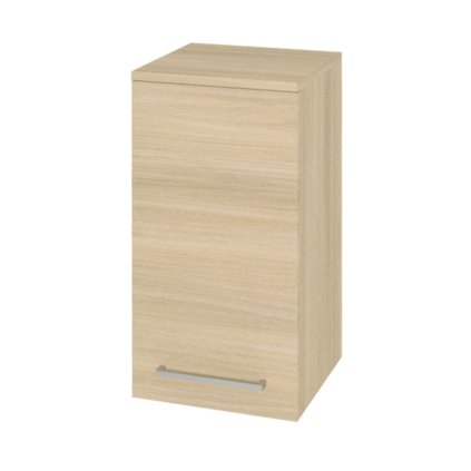 Mereo, Mereo Bino fürdőszobaszekrény felső 63 cm, jobbos, Sand Barbera tölgy, MER-CN636