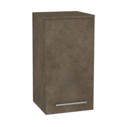 593146 mereo mereo bino kupelnova skrinka horna 63 cm prava multidecor beton chicago tmavosivy mer cn696bcs2