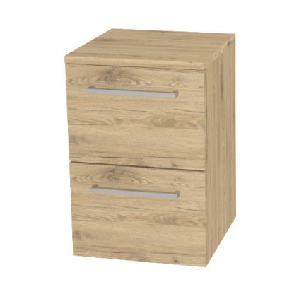 Mereo, Mereo Bino, fürdőszobai alsó szekrény 50 cm, Multidecor, Tölgy San remo homok, MER-CN694DSAN