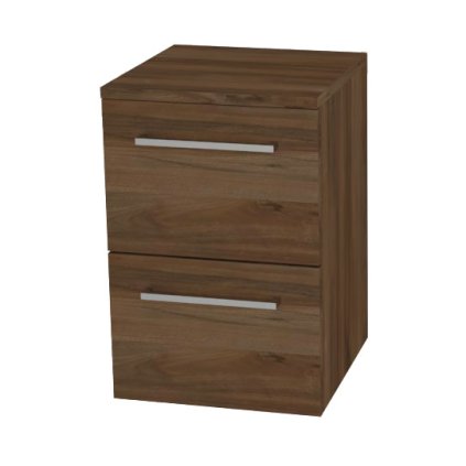 Mereo, Mereo Bino, fürdőszoba alsószekrény 50 cm, Multidekor, Pacific Tobacco Dió, MER-CN694OPT2