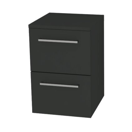 Mereo, Mereo Bino, fürdőszoba alsószekrény 50 cm, Multidekor, Antracit szürke, MER-CN694SEAN