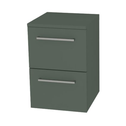 Mereo, Mereo Bino, fürdőszoba alsószekrény 50 cm, Multidekor, Zöld-zöld, MER-CN694ZEV1