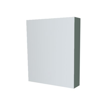 Mereo, Mereo Fürdőszobai tükrös szekrény 60 cm, galéria, 1x bal oldali ajtó, Multidekor, Zöld-zöld, MER-CN798G61ZEV1