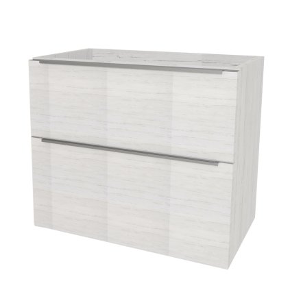 Mereo, Mereo Mailo, fürdőszoba szekrény 101 cm, króm fogantyú, Multidecor, Pino Aurélio, MER-CN592SPINO