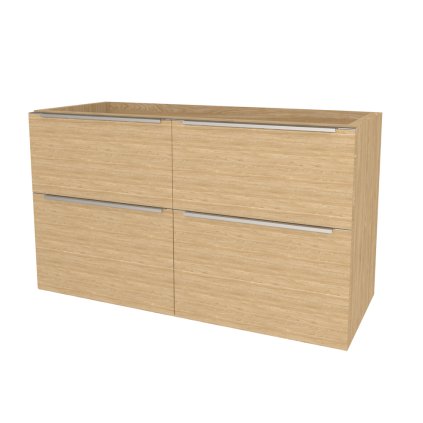 595522 mereo mereo mailo kupelnova skrinka 121 cm chrom madlo multidecor dub olejovany mer cn593sduo1