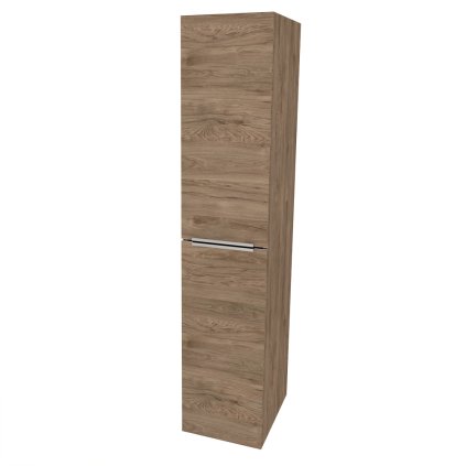 595612 mereo mereo mailo kupelnova skrinka vysoka 170 cm chrom madlo multidecor dark rockford hic mer cn594lpdrh1